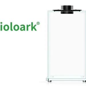 Neue Kollektion Bioloark Bio Bottle FD200 Wabi-Kusa / Biosphäre, Weißglas